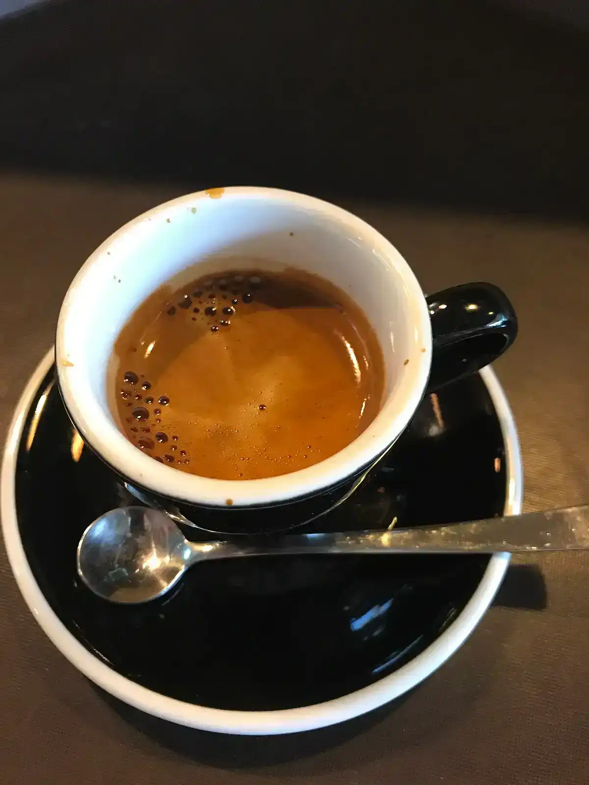 Espresso – Tasse mit Crema